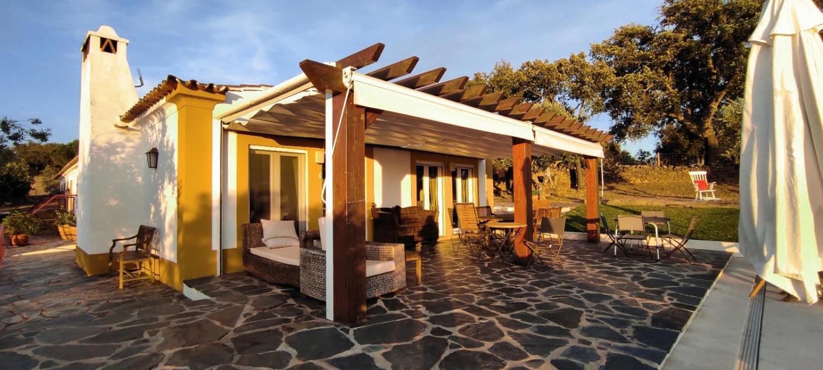 Ferienwohnung Quinta Da Soneca Alandroal Exterior foto